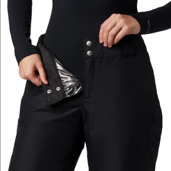 Columbia Women's Bugaboo Ski Snowboarding Snow Pants Black Women’s Small Gorp - Picture 12 of 16